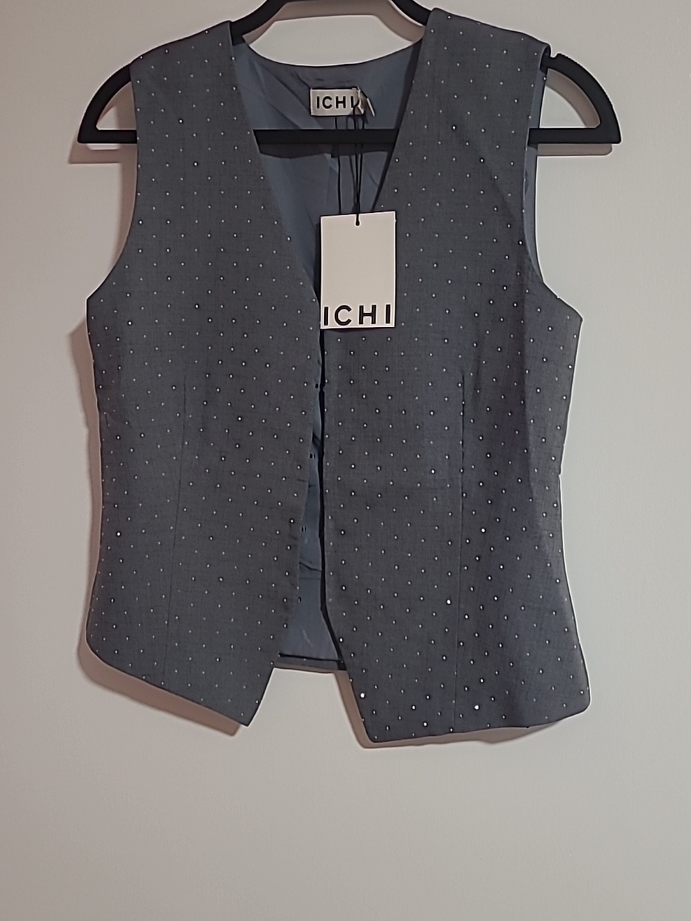 ICHI Gray Sleeveless Vest & Pants Set - Picture 7 of 9